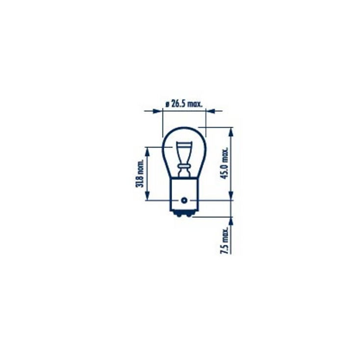 Żarówka lampy kierunkowskazu NARVA 179164000