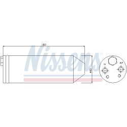 Osuszacz klimatyzacji NISSENS 95256