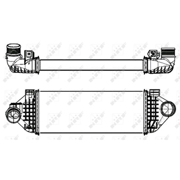 Chłodnica powietrza Intercooler NRF 30321