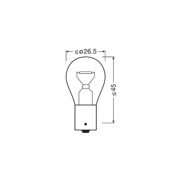 Żarówka lampy kierunkowskazu OSRAM 7507ULT
