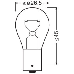 Żarówka lampy kierunkowskazu OSRAM 7506ULT