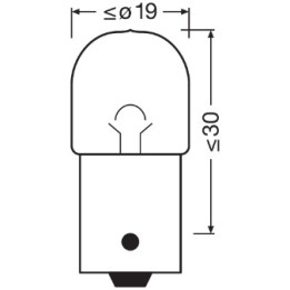 Żarówka lampy kierunkowskazu OSRAM 5007ULT-2BL