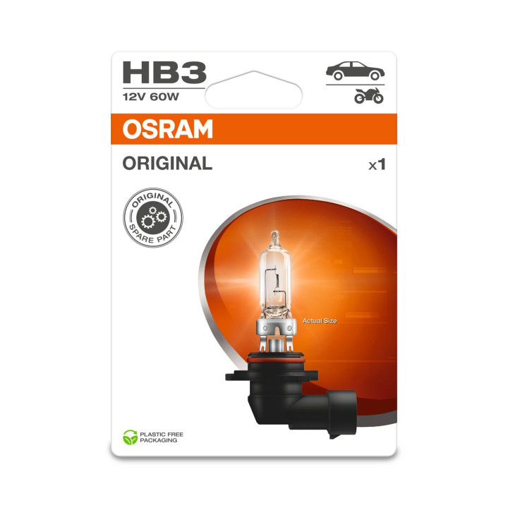 Żarówka reflektora świateł przednich OSRAM 9005-1BL
