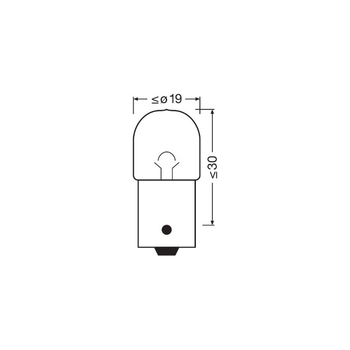 Żarówka lampy kierunkowskazu OSRAM 5008-2BL