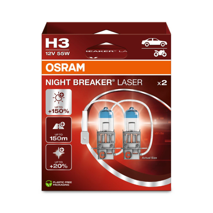 Żarówka reflektora świateł przednich OSRAM 64151NL-2HB