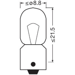 Żarówka lampy kierunkowskazu OSRAM 3893