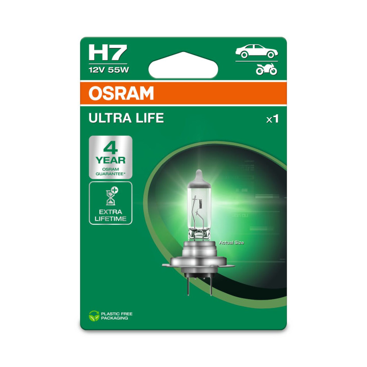 Żarówka reflektora świateł przednich OSRAM 64210ULT-1BL