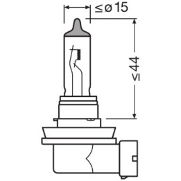 Żarówka reflektora świateł przednich OSRAM 64211NB220-2HB