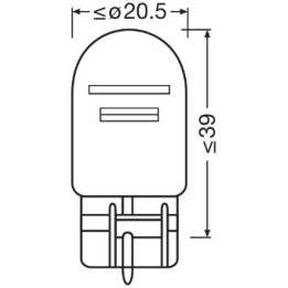 Żarówka lampy kierunkowskazu OSRAM 7515