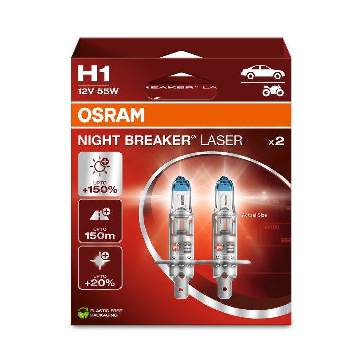 Żarówka reflektora świateł przednich OSRAM 64150NL-2HB