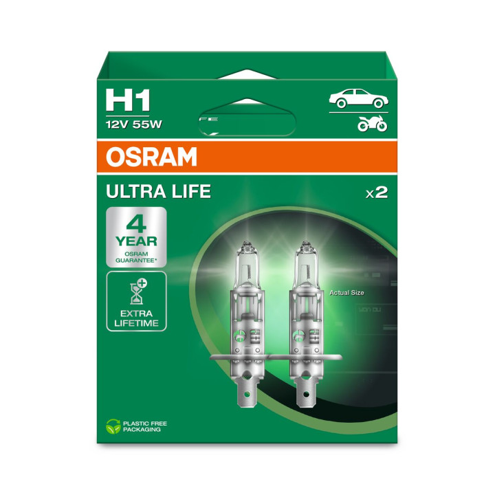Żarówka reflektora świateł przednich OSRAM 64150ULT-2HB