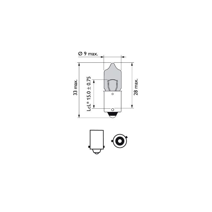 Żarówka lampy kierunkowskazu PHILIPS 12036WVUB2