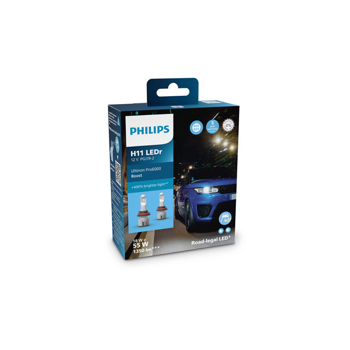 Żarówka reflektora świateł przednich PHILIPS 11362U60BX2