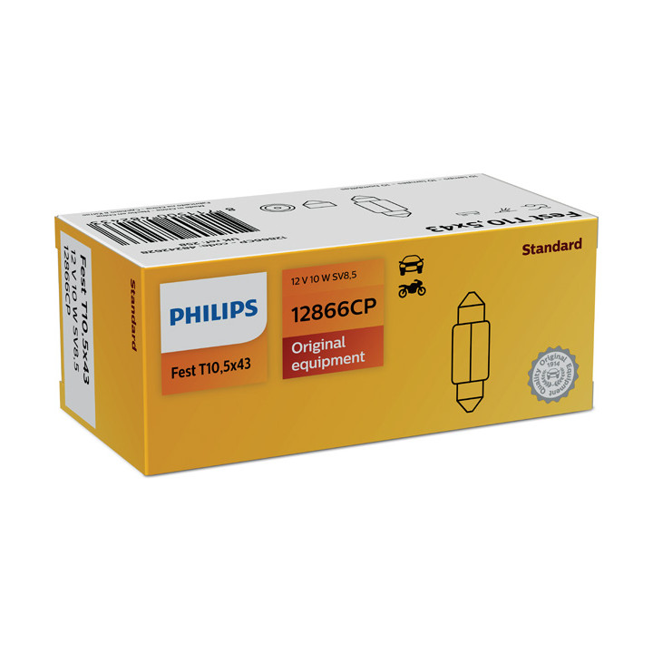 Żarówka oświetlenia wnętrza PHILIPS 12866CP
