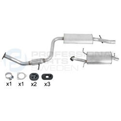 Układ wydechowy Professional Parts 254368062