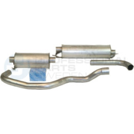 Układ wydechowy Professional Parts 254368005