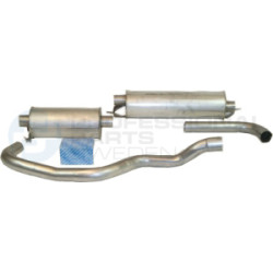 Układ wydechowy Professional Parts 254368005