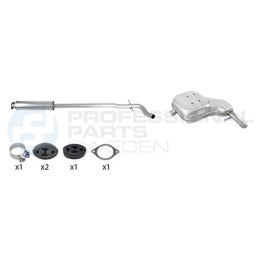Układ wydechowy Professional Parts 254368057