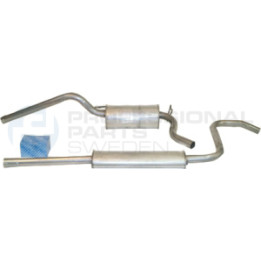 Układ wydechowy Professional Parts 254368000