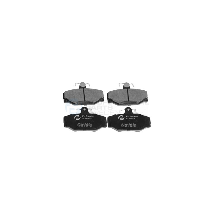 Klocki hamulcowe Professional Parts 51431829