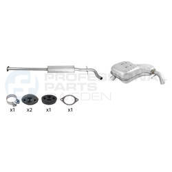 Układ wydechowy Professional Parts 254368060
