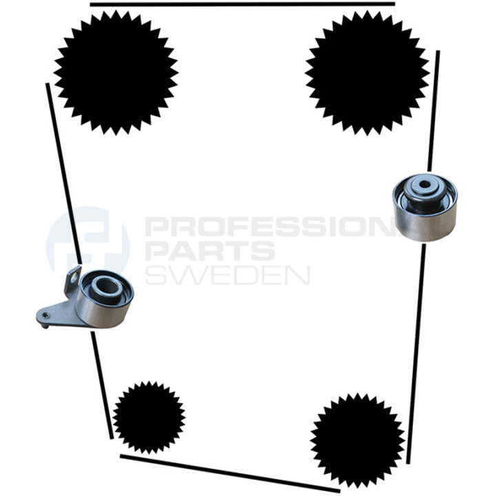 Zestaw paska rozrządu Professional Parts 21430007