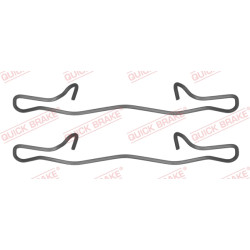 Zestaw montażowy klocków hamulcowych QUICK BRAKE 109-1755