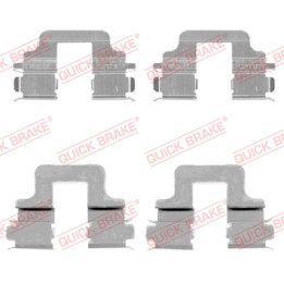Zestaw montażowy klocków hamulcowych QUICK BRAKE 109-1731