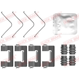 Zestaw montażowy klocków hamulcowych QUICK BRAKE 109-0163