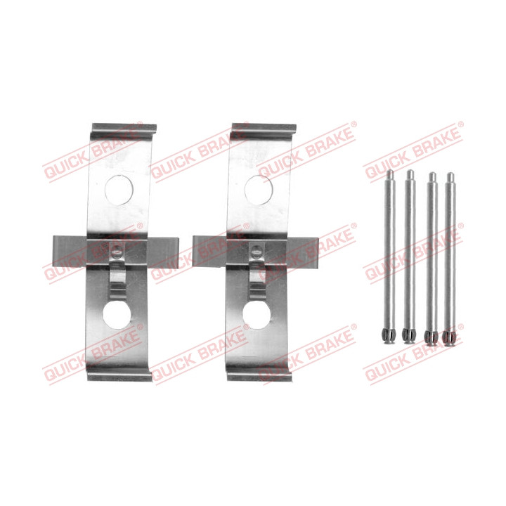 Zestaw montażowy klocków hamulcowych QUICK BRAKE 109-1674