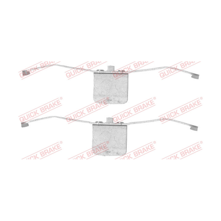 Zestaw montażowy klocków hamulcowych QUICK BRAKE 109-1639
