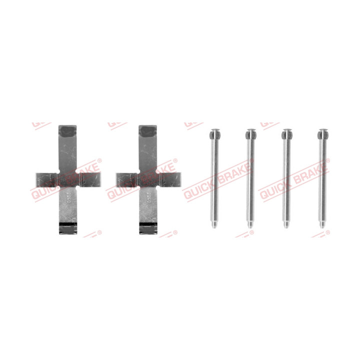 Zestaw montażowy klocków hamulcowych QUICK BRAKE 109-0911