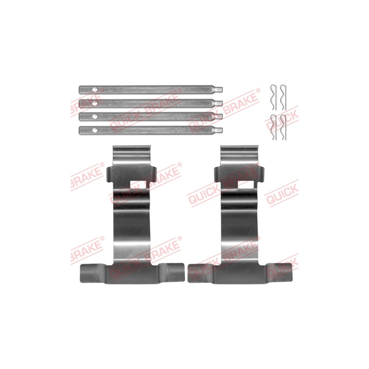 Zestaw montażowy klocków hamulcowych QUICK BRAKE 109-0043