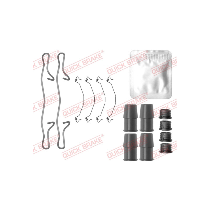 Zestaw montażowy klocków hamulcowych QUICK BRAKE 109-0155