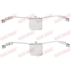 Zestaw montażowy klocków hamulcowych QUICK BRAKE 109-1641