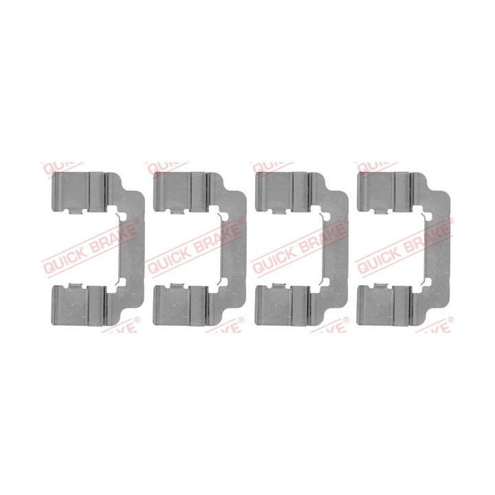 Zestaw montażowy klocków hamulcowych QUICK BRAKE 109-1777