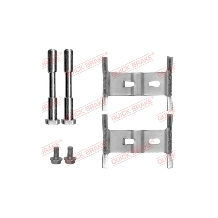 Zestaw montażowy klocków hamulcowych QUICK BRAKE 109-1658