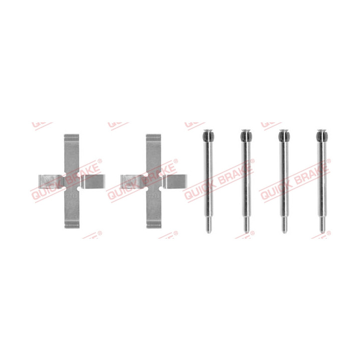 Zestaw montażowy klocków hamulcowych QUICK BRAKE 109-0980