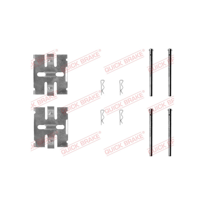 Zestaw montażowy klocków hamulcowych QUICK BRAKE 109-0932