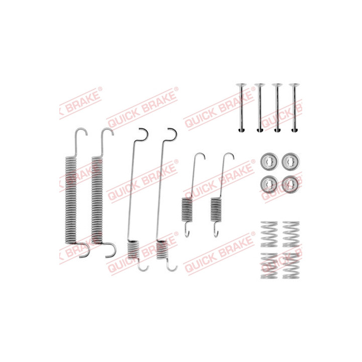 Zestaw montażowy szczęk hamulcowych QUICK BRAKE 105-0547