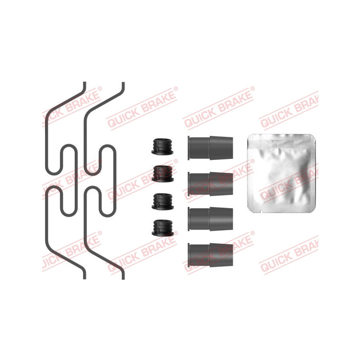 Zestaw montażowy klocków hamulcowych QUICK BRAKE 109-0086