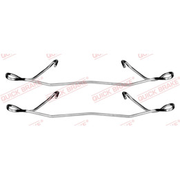 Zestaw montażowy klocków hamulcowych QUICK BRAKE 109-1180