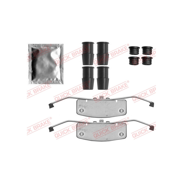 Zestaw montażowy klocków hamulcowych QUICK BRAKE 109-1837