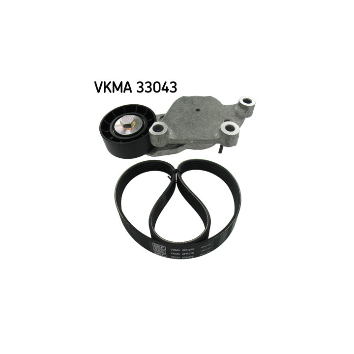 Zestaw paska klinowego wielorowkowego SKF VKMA 33043