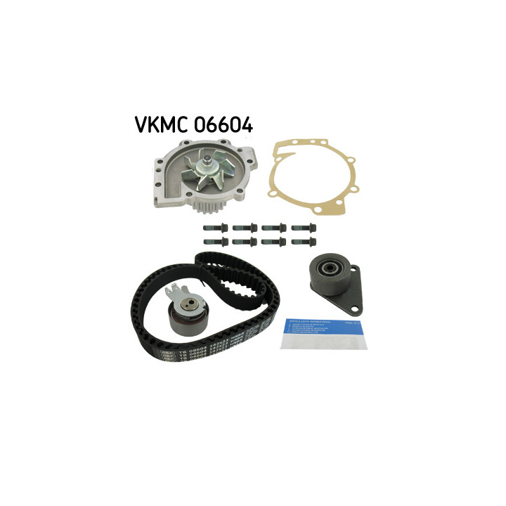 Zestaw rozrządu + pompa wody SKF VKMC 06604