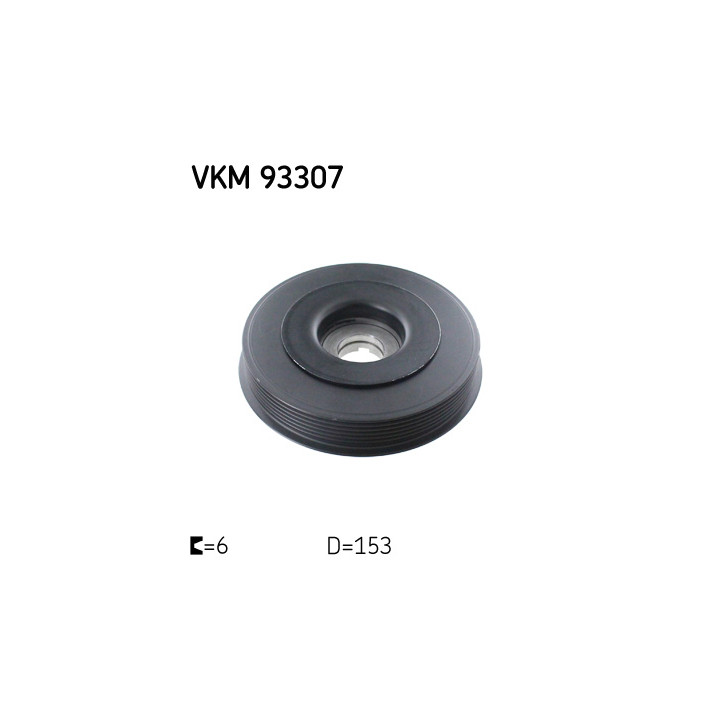 Koło pasowe wału korbowego SKF VKM 93307
