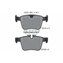 Klocki hamulcowe TEXTAR 2214101
