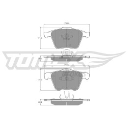 Klocki hamulcowe TOMEX Brakes TX 14-06