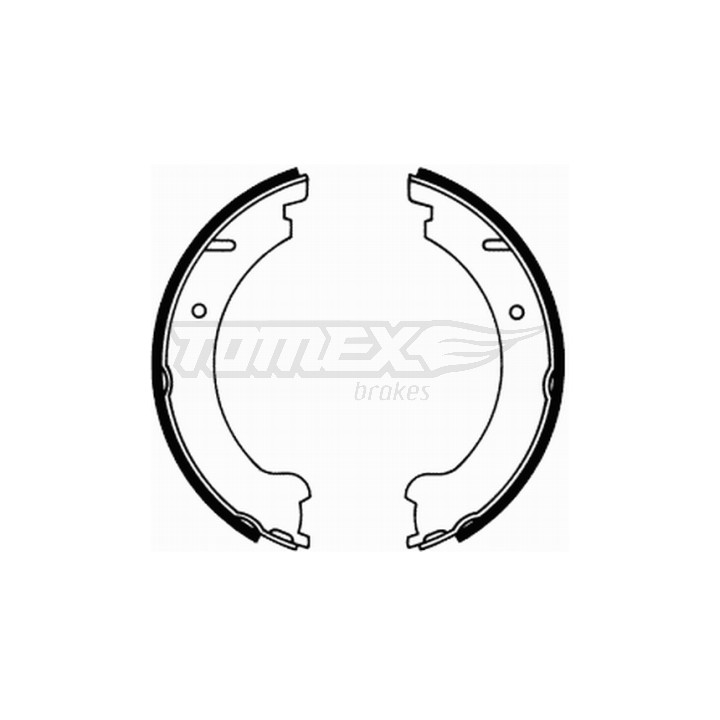 Zestaw szczęk hamulcowych TOMEX Brakes TX 21-69