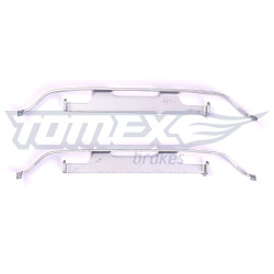 Zestaw montażowy klocków hamulcowych TOMEX Brakes TX 43-70
